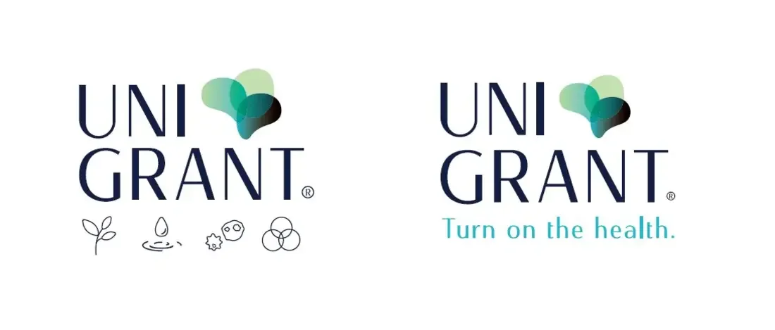 UNI GRANT 標誌與標語組合